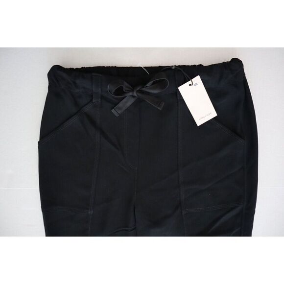 Cinq à Sept Women's Sz 0 Black Alec Drawstring Straight-Leg Pants - Picture 8 of 12
